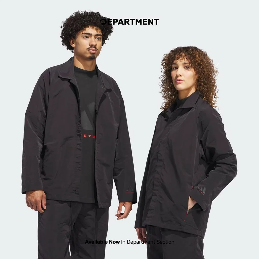 ADIDAS BASKETBALL COACH JACKET - Image 3