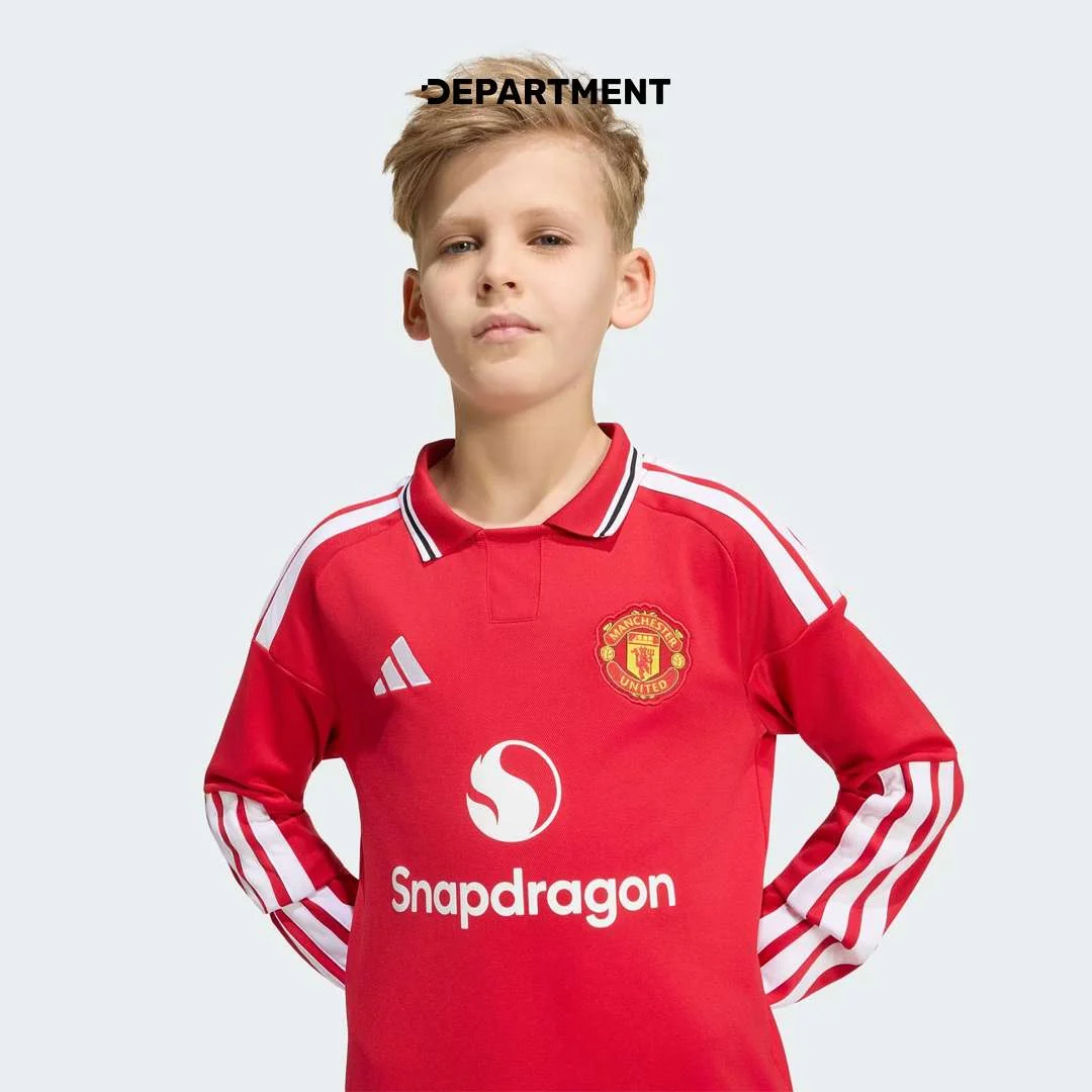 ADIDAS MANCHESTER UNITED FC 26/27 HOME KIDS LS - Image 4