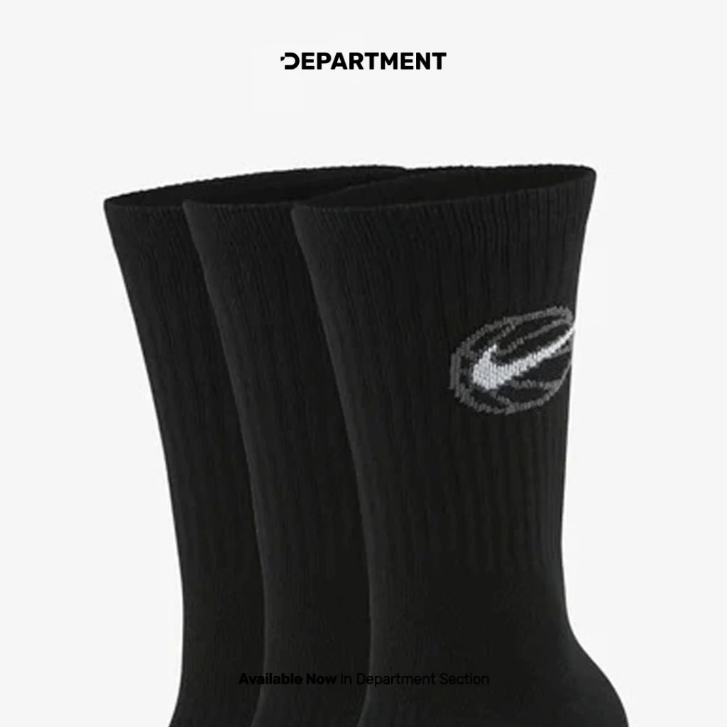 NIKE EVERYDAY CREW BASKETBALL SOCK 3P - Image 3