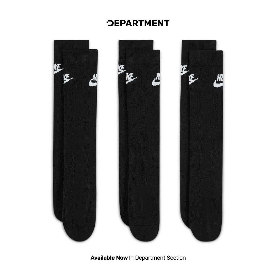 NIKE EVERYDAY ESSENTIAL CREW SOCKS 3PK - Image 3