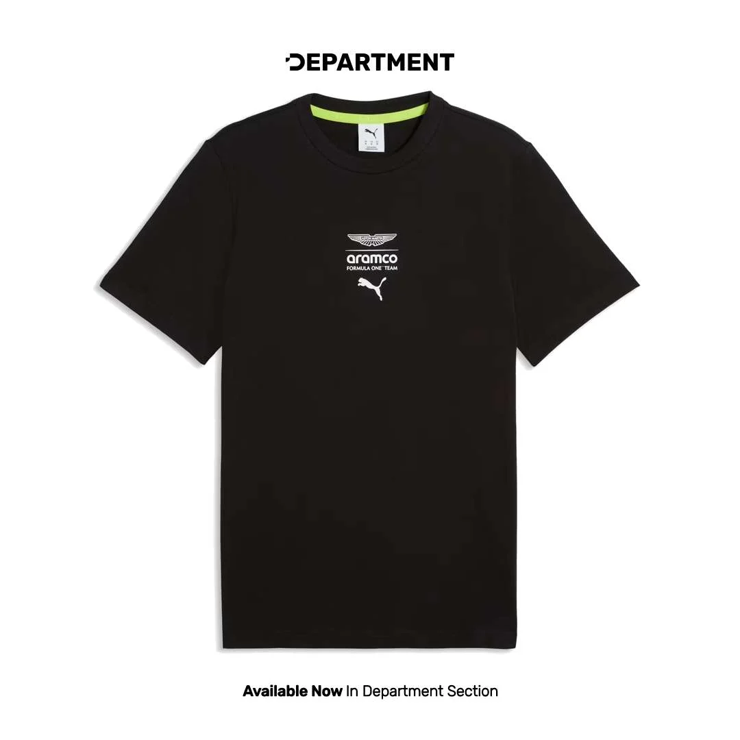 PUMA X ASTON MARTIN ARAMCO F1 TEAM ESSENTIALS LOGO (REGULAR)
