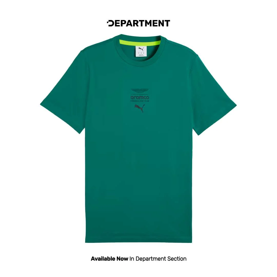 PUMA X ASTON MARTIN ARAMCO F1 TEAM ESSENTIALS LOGO (REGULAR)