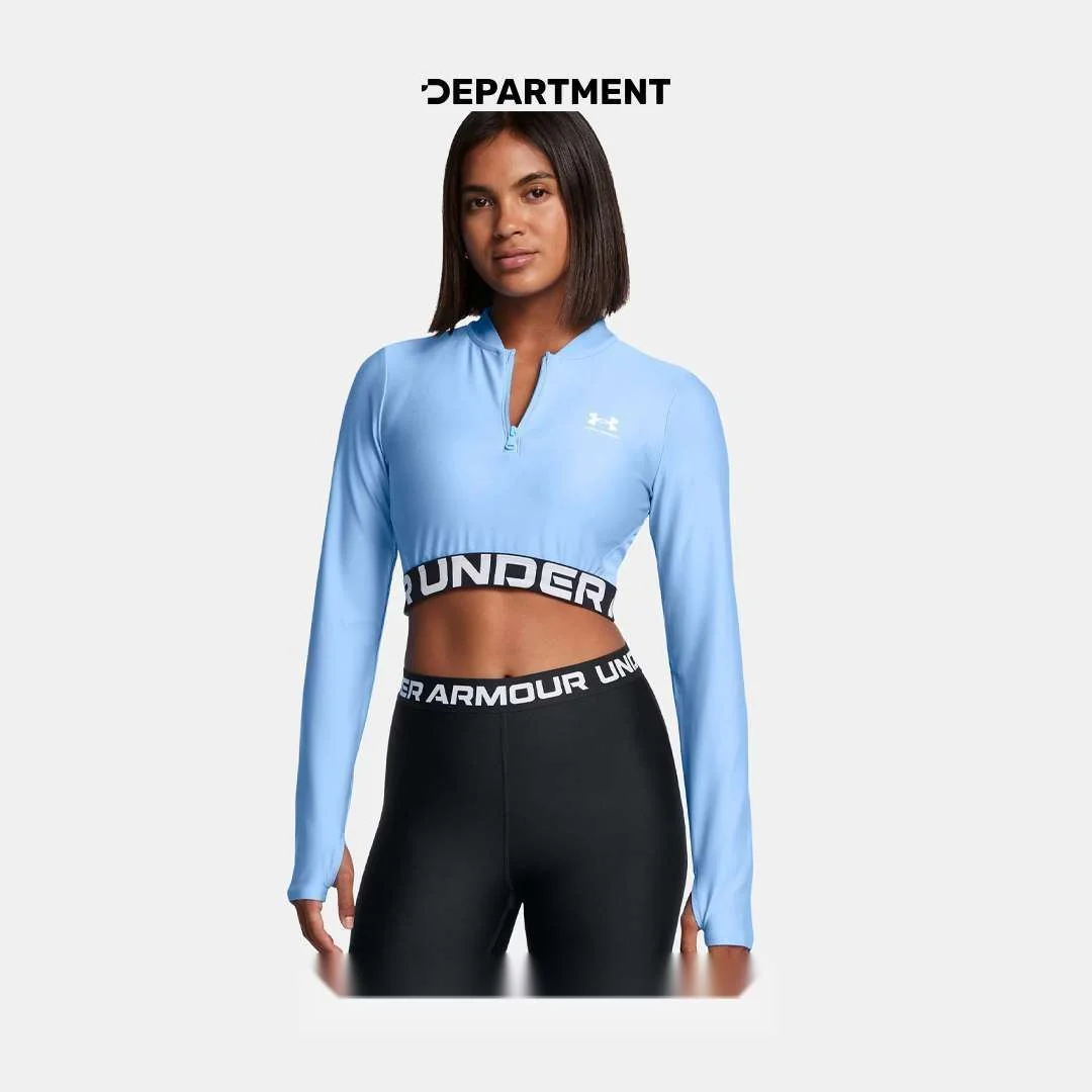 UNDER ARMOUR HEATGEAR RIB 1/4 ZIP LS - Image 3